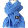100% Cashmere Fine Ring Wide Scarf